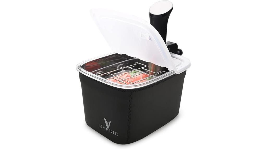 sous vide container with accessories