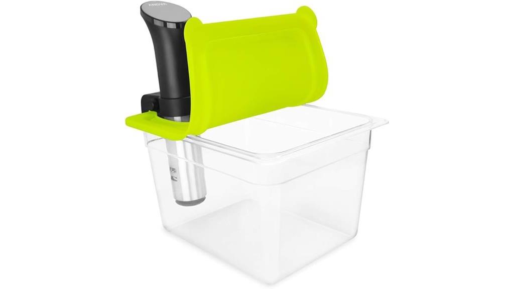 sous vide container with lid