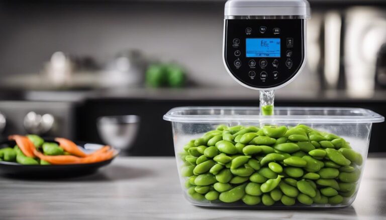 Sous Vide Edamame: A Nutritious Military Diet Snack