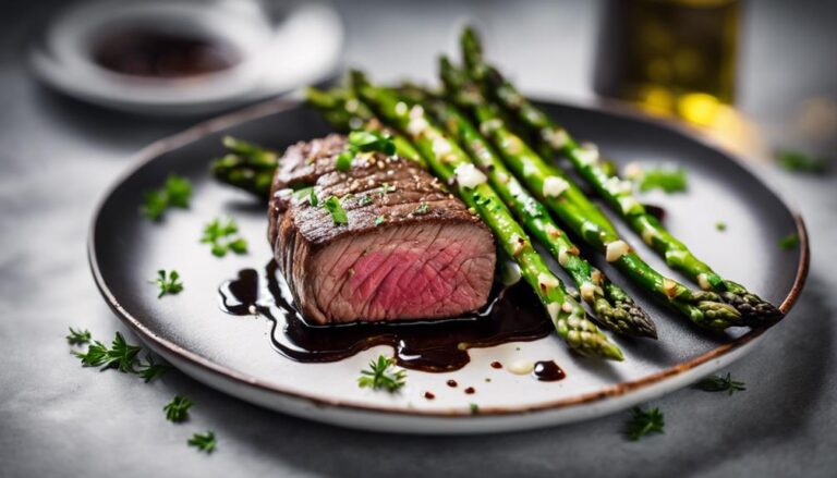 Sous Vide Beef Tenderloin With Asparagus: a Gourmet 5 Factor Diet Dinner