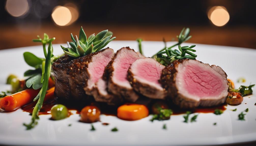 sous vide gourmet lamb