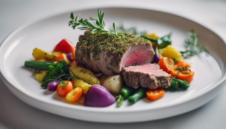 Gourmet Night: Sous Vide Glycemic Index-Friendly Herb-Crusted Lamb