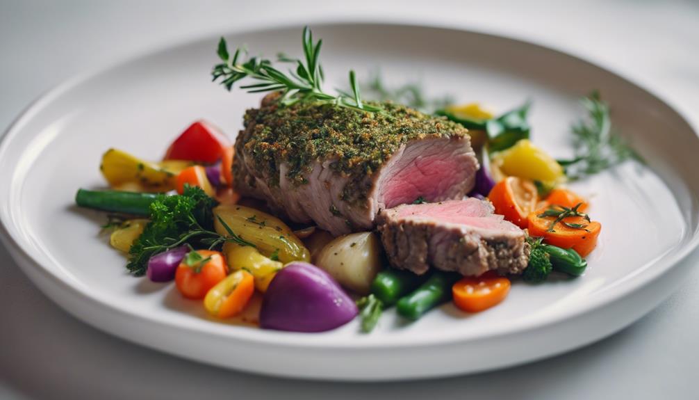 sous vide lamb delicacy