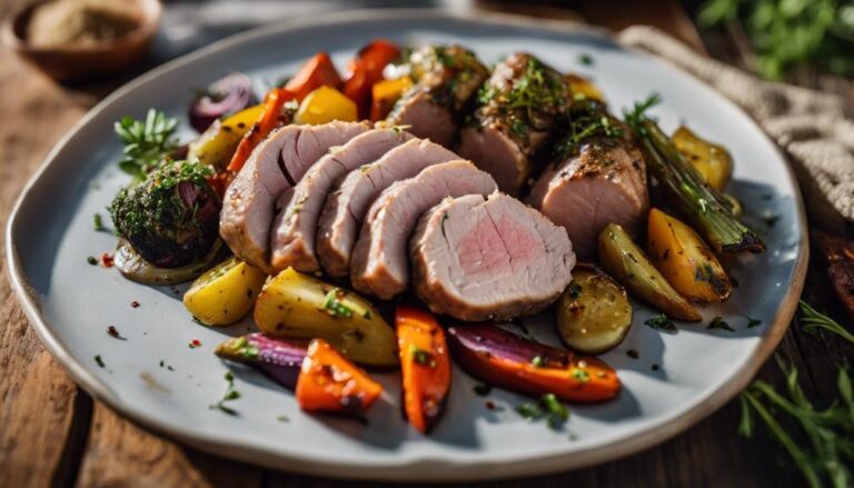 Dinner Perfection: Sous Vide Garlic Herb Pork for the Naturally Thin Diet