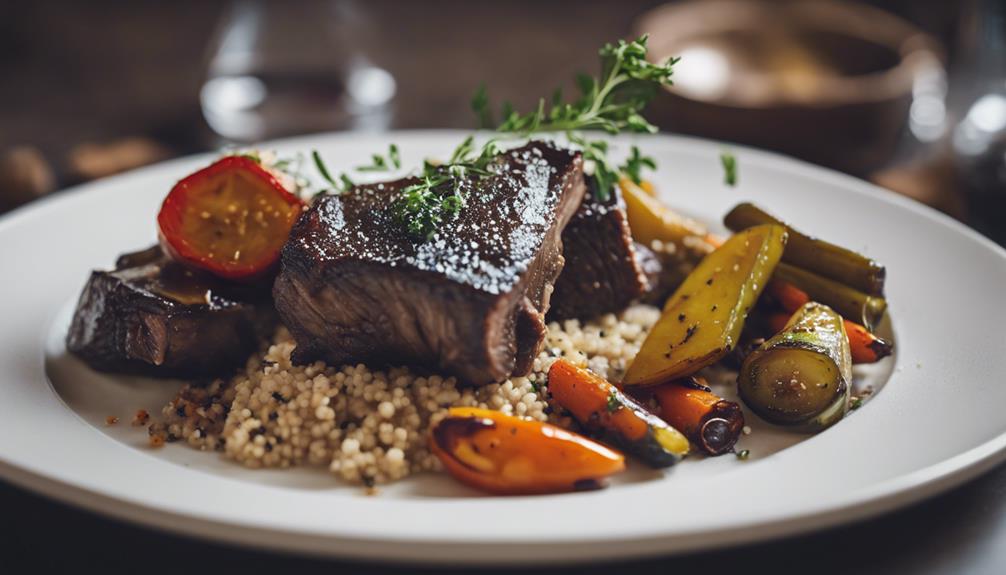 sous vide short ribs