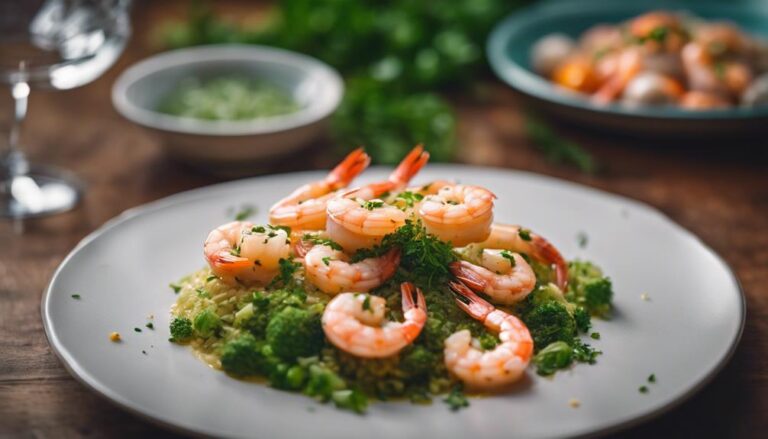 Dinner Perfection: Sous Vide GM Diet Garlic Herb Shrim