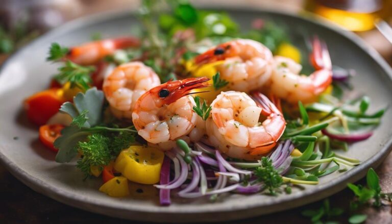 Evening Feast: Sous Vide Glycemic Index-Friendly Garlic Herb Shrimp