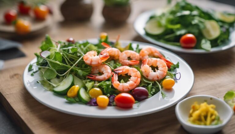 Midday Treat: Sous Vide GM Diet Shrimp Salad