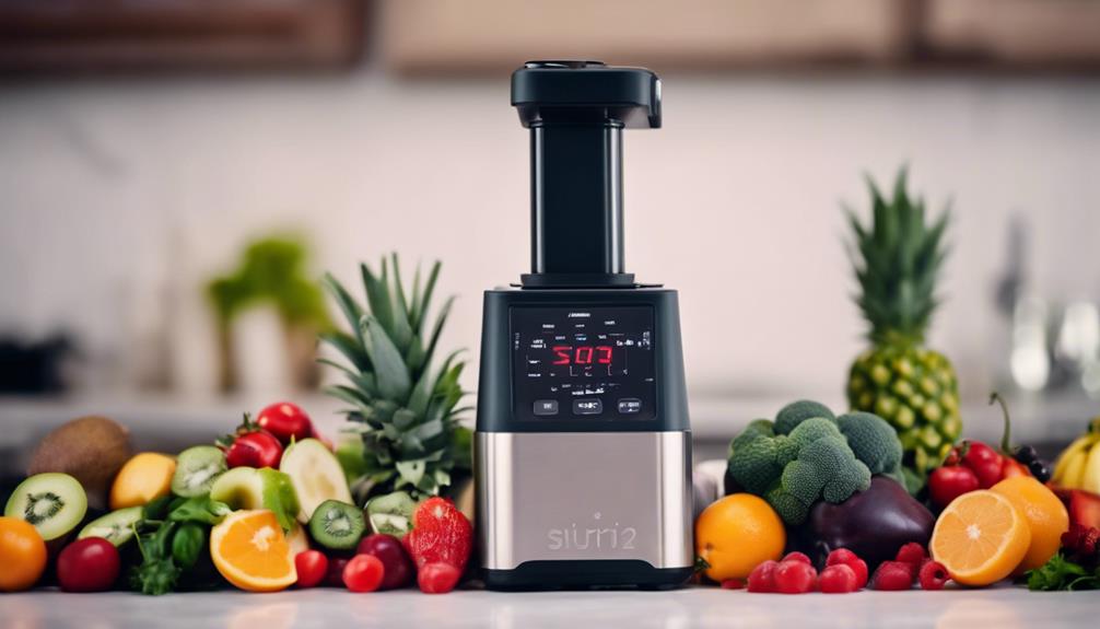 sous vide smoothie creation