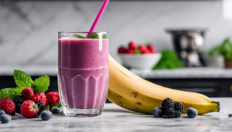 Sous Vide Banana and Berry Smoothie: A Refreshing Military Diet Dessert