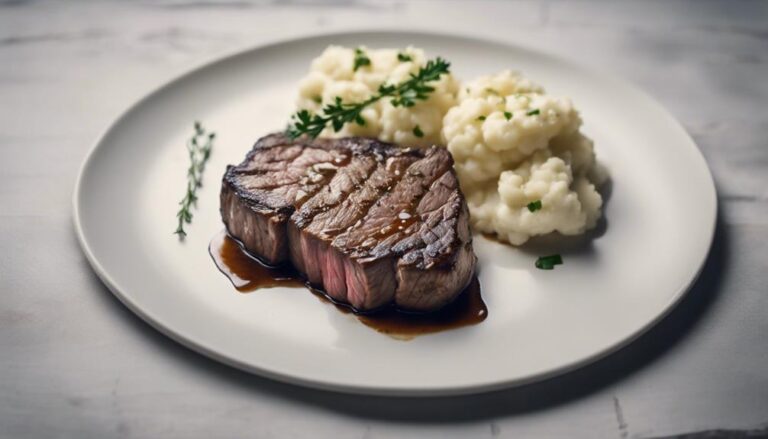 Slimfast Dinner Revolution: Sous Vide Steak With Cauliflower Mash