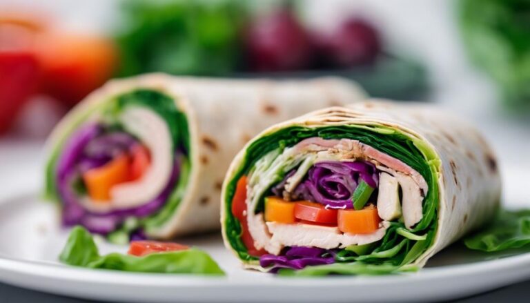 Sous Vide Turkey and Veggie Wrap: A Satisfying Military Diet Lunch