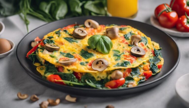 Breakfast Bliss: Sous Vide Glycemic Index-Friendly Veggie Omelette