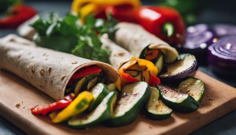 Lunch Bliss: Sous Vide Grilled Veggie Wrap for Weight Loss