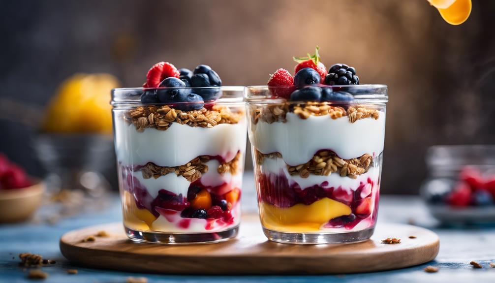 sous vide yogurt parfait