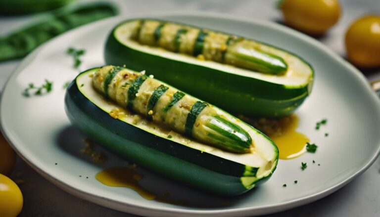 Lunch Perfection: Sous Vide Lectin-Free Stuffed Zucchini