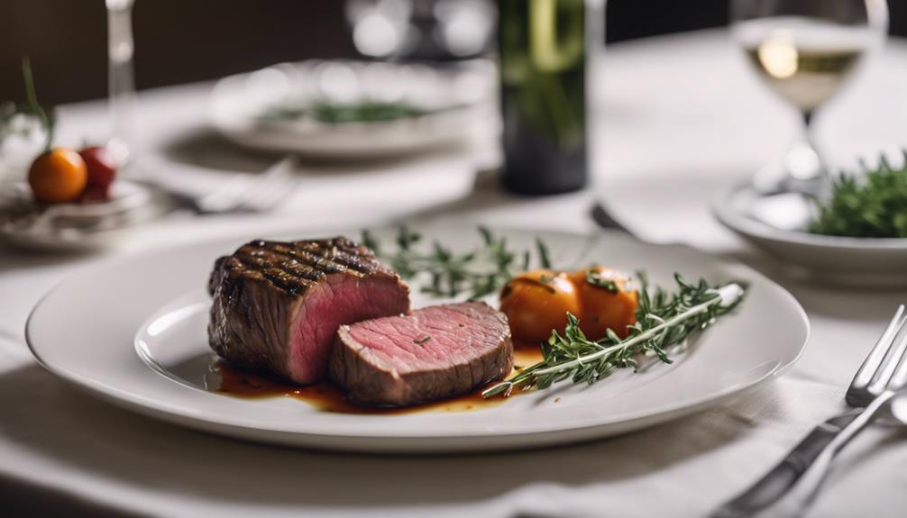 succulent sous vide steak