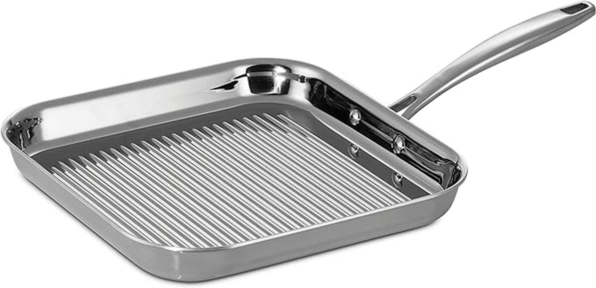 tramontina grill pan stainless