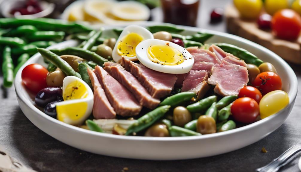 tuna nicoise salad history