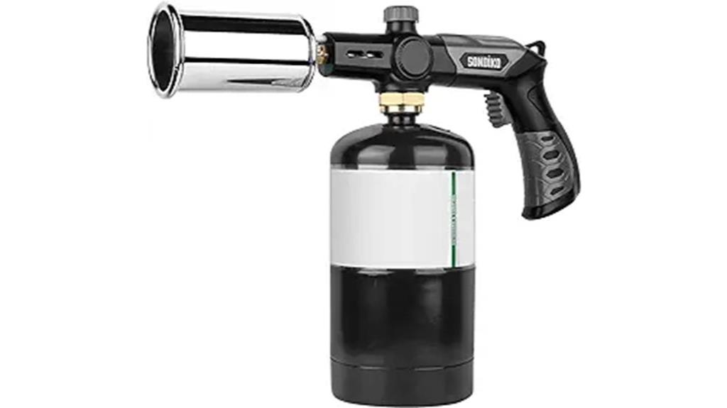 versatile propane torch grill