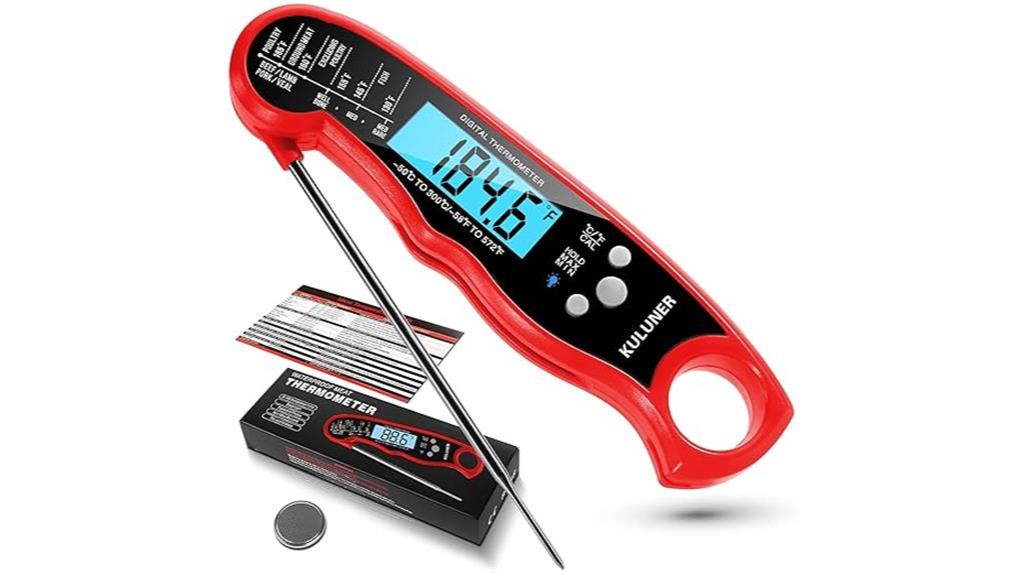 waterproof instant read thermometer