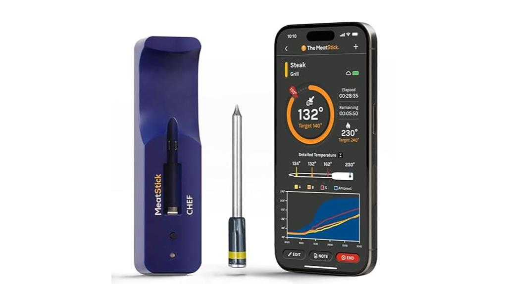 wireless smart meat thermometer