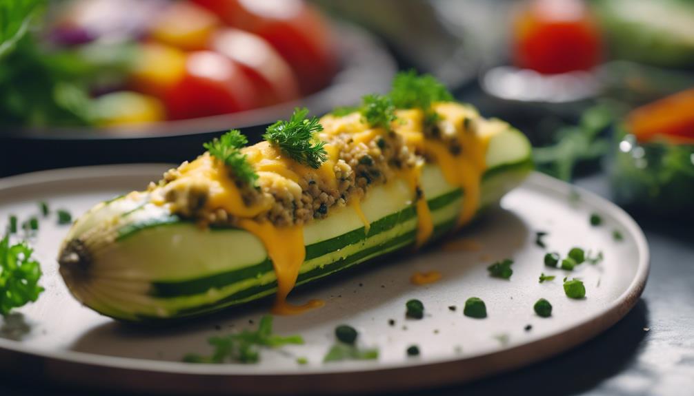 zesty zucchini stuffed surprise