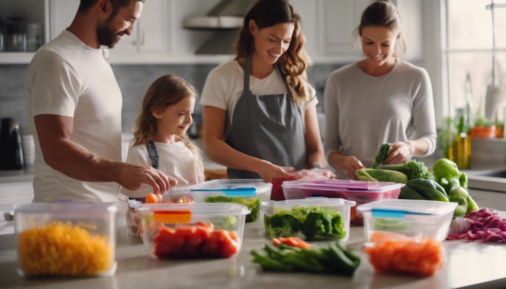 efficient family meal preparation