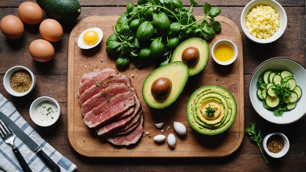 essential keto cooking components