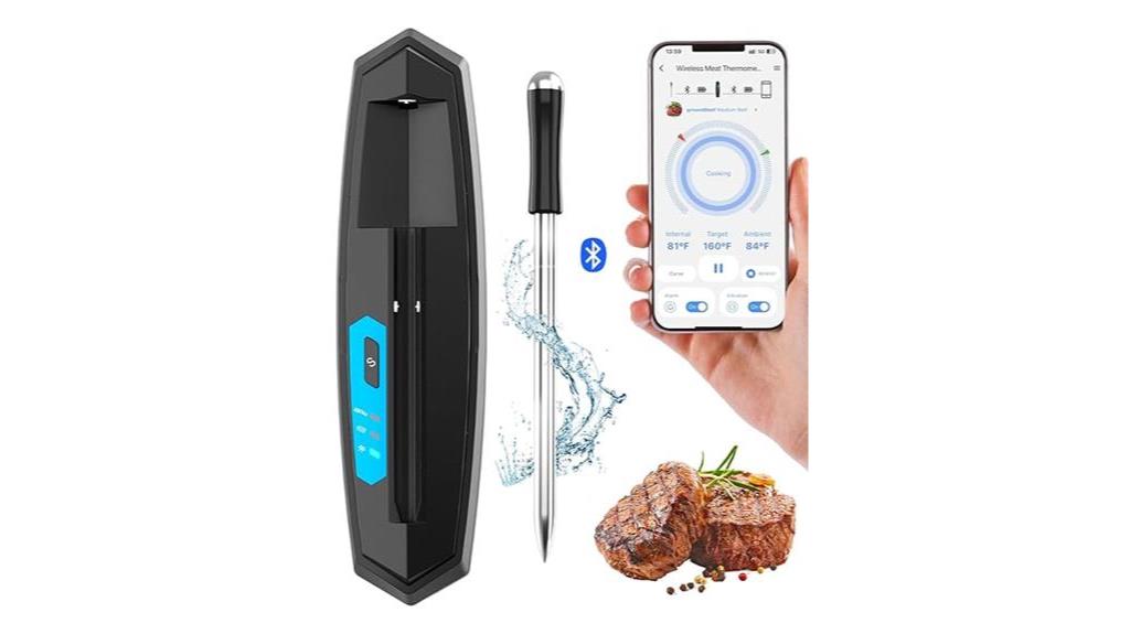 bluetooth wireless meat thermometer