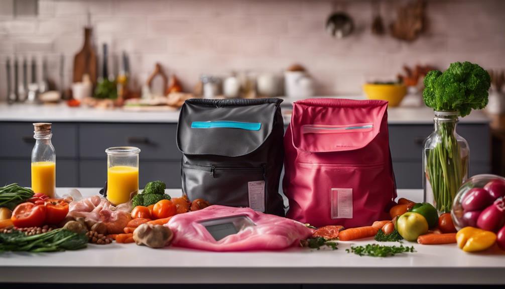 choosing large capacity sous vide bags