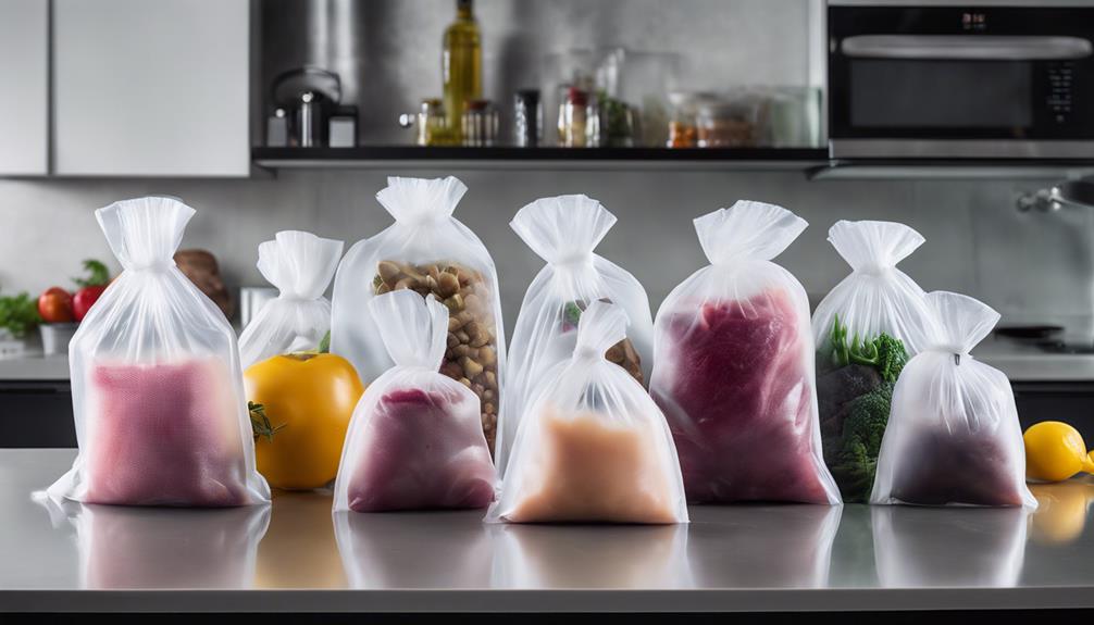 choosing sous vide bags