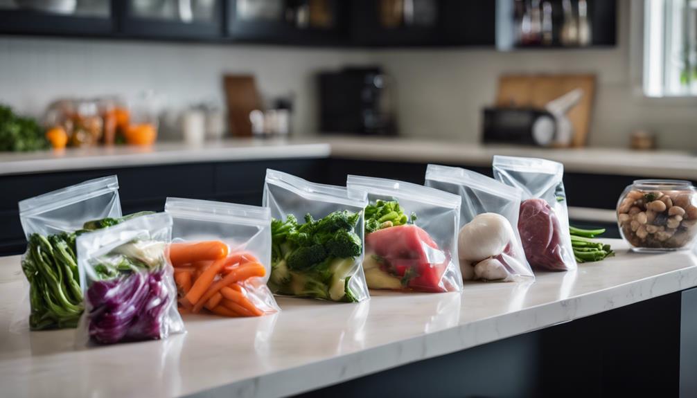 convenient sous vide bag selection