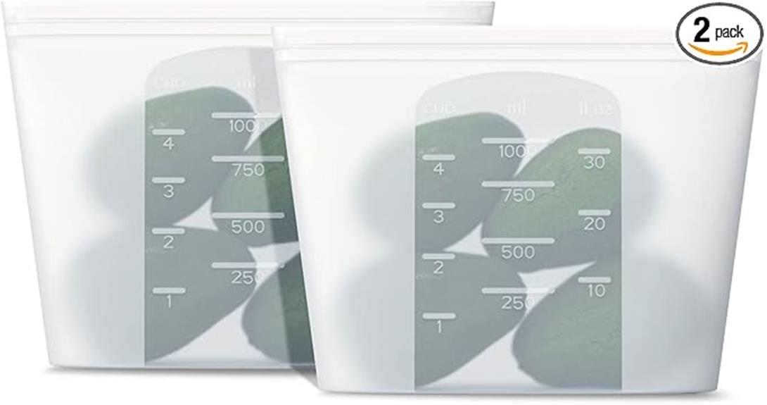 eco friendly silicone storage bags