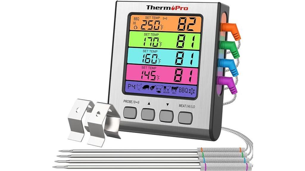 four probe meat thermometer