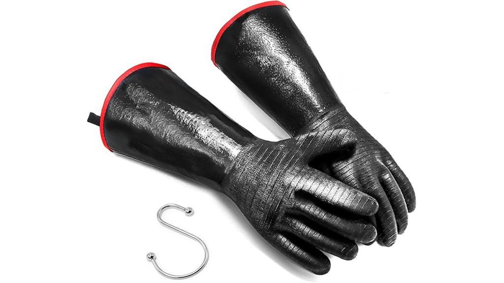 heat resistant bbq gloves