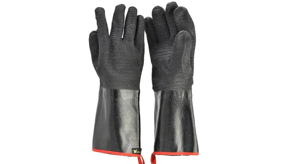 heat resistant bbq gloves