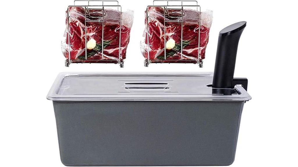 large sous vide container