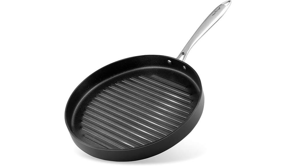 nutrichef non stick grill pan