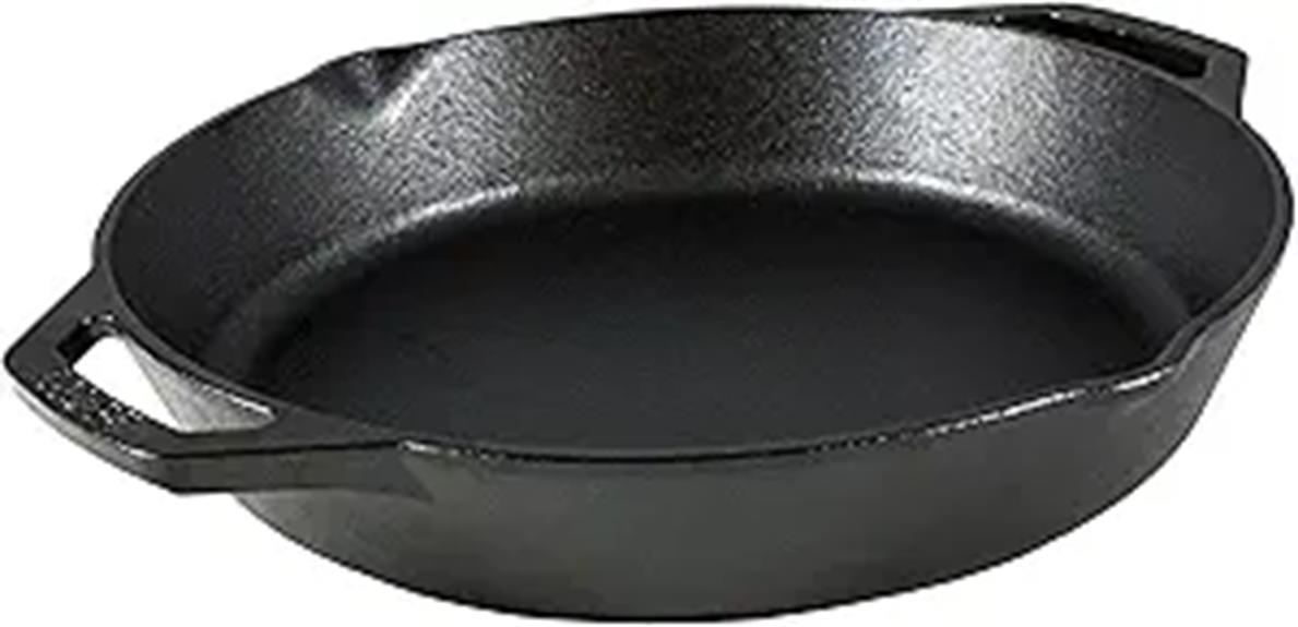 pre seasoned cast iron skillet