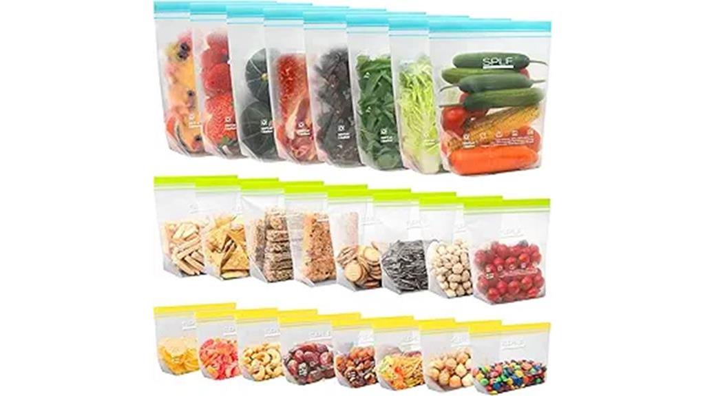 reusable food storage bags