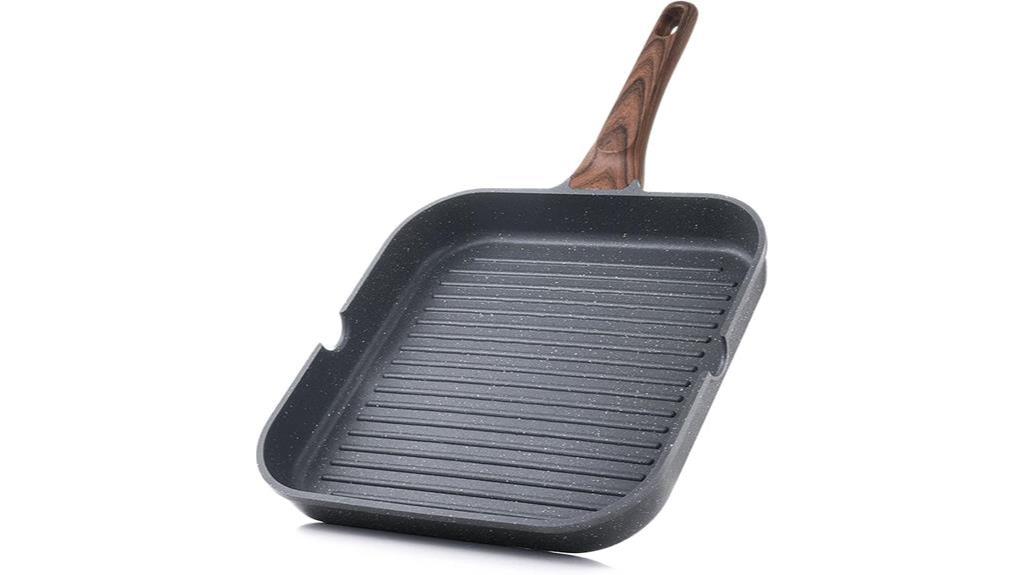 sensarte 9 5 inch grill pan