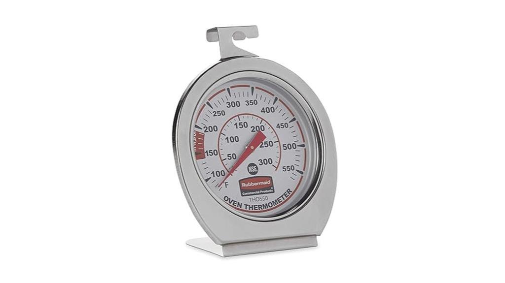 stainless steel monitoring thermometer