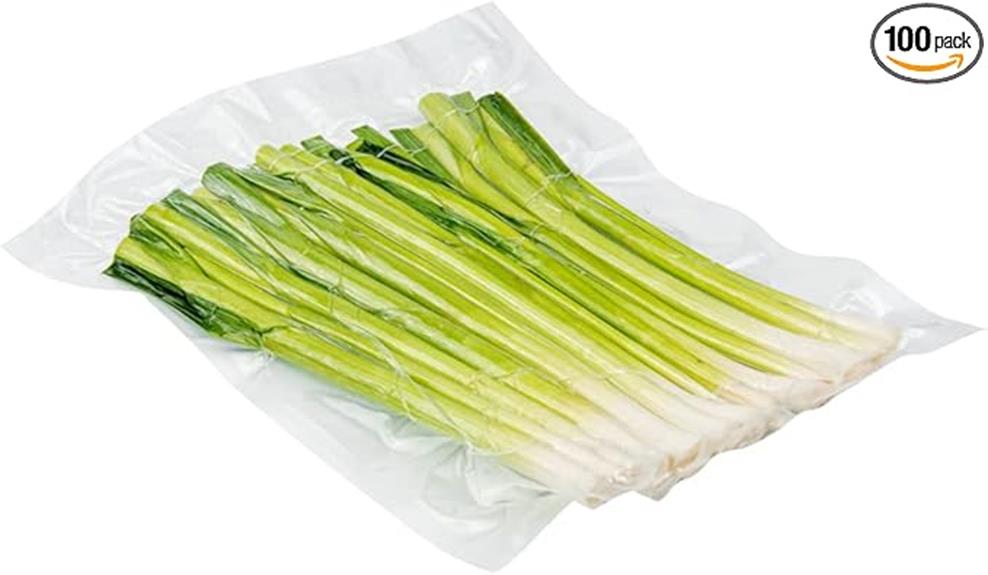 vacuum sealer bags 100 count