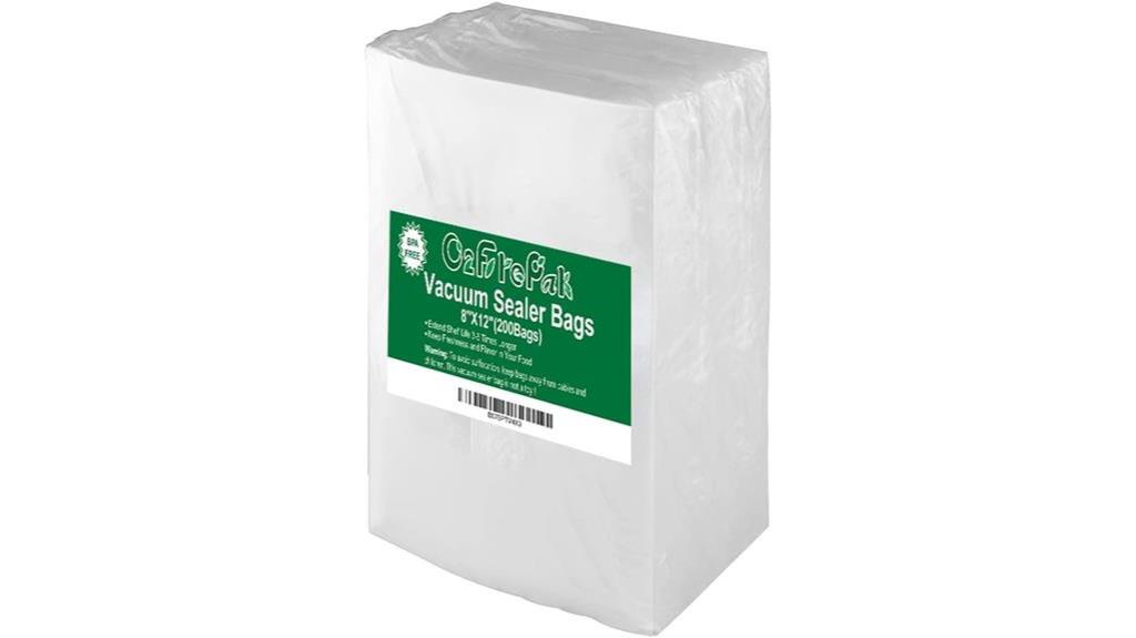 vacuum sealer bags quart