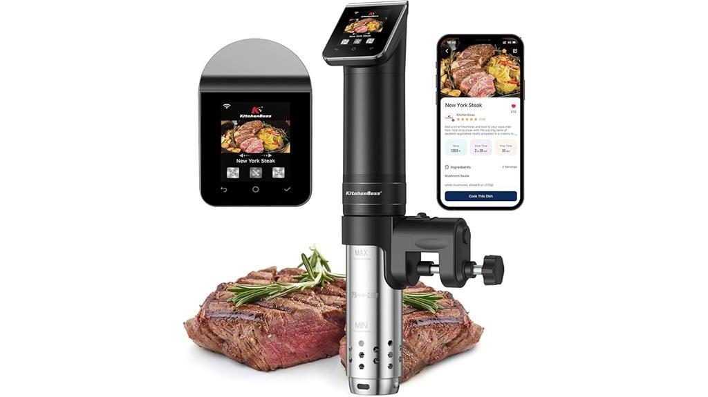 wifi enabled sous vide cooker